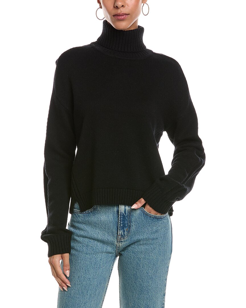 Atm Anthony Thomas Melillo Wool-blend Sweater In Black