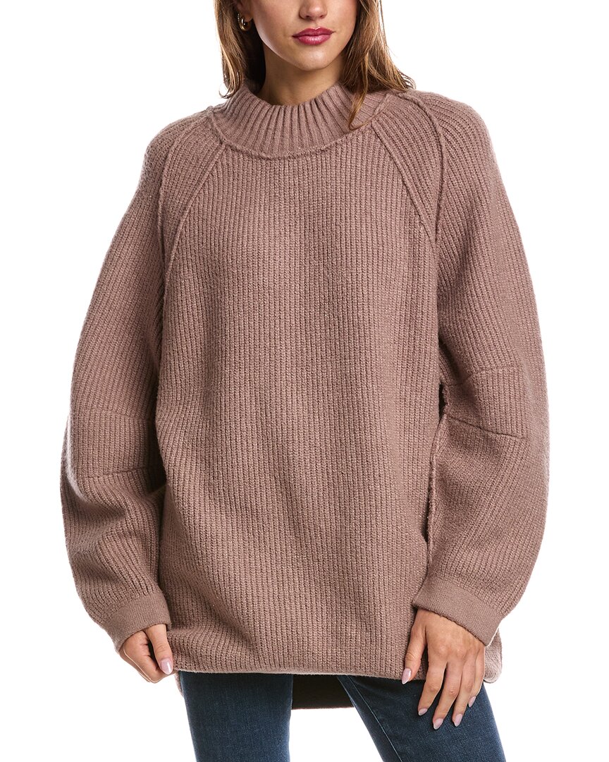 Free People Sunbeam Sweater In Pink
