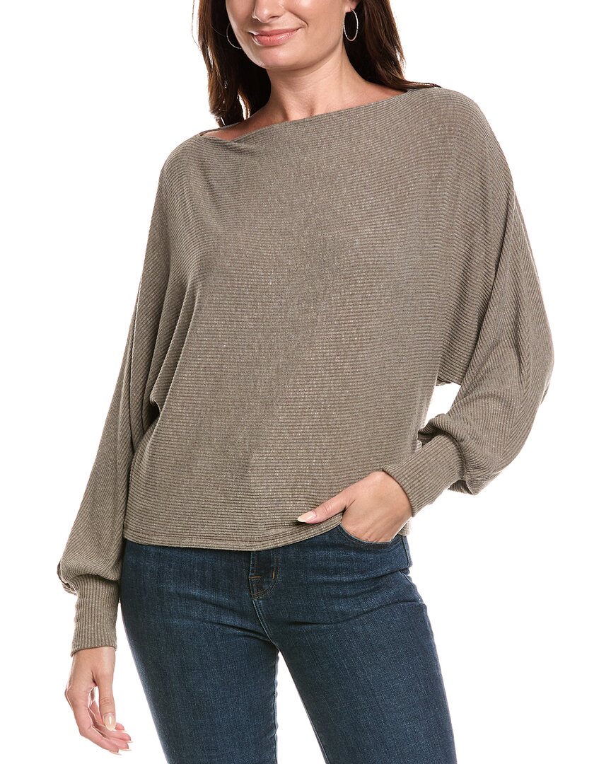 Michael Stars Roxy Top In Gray