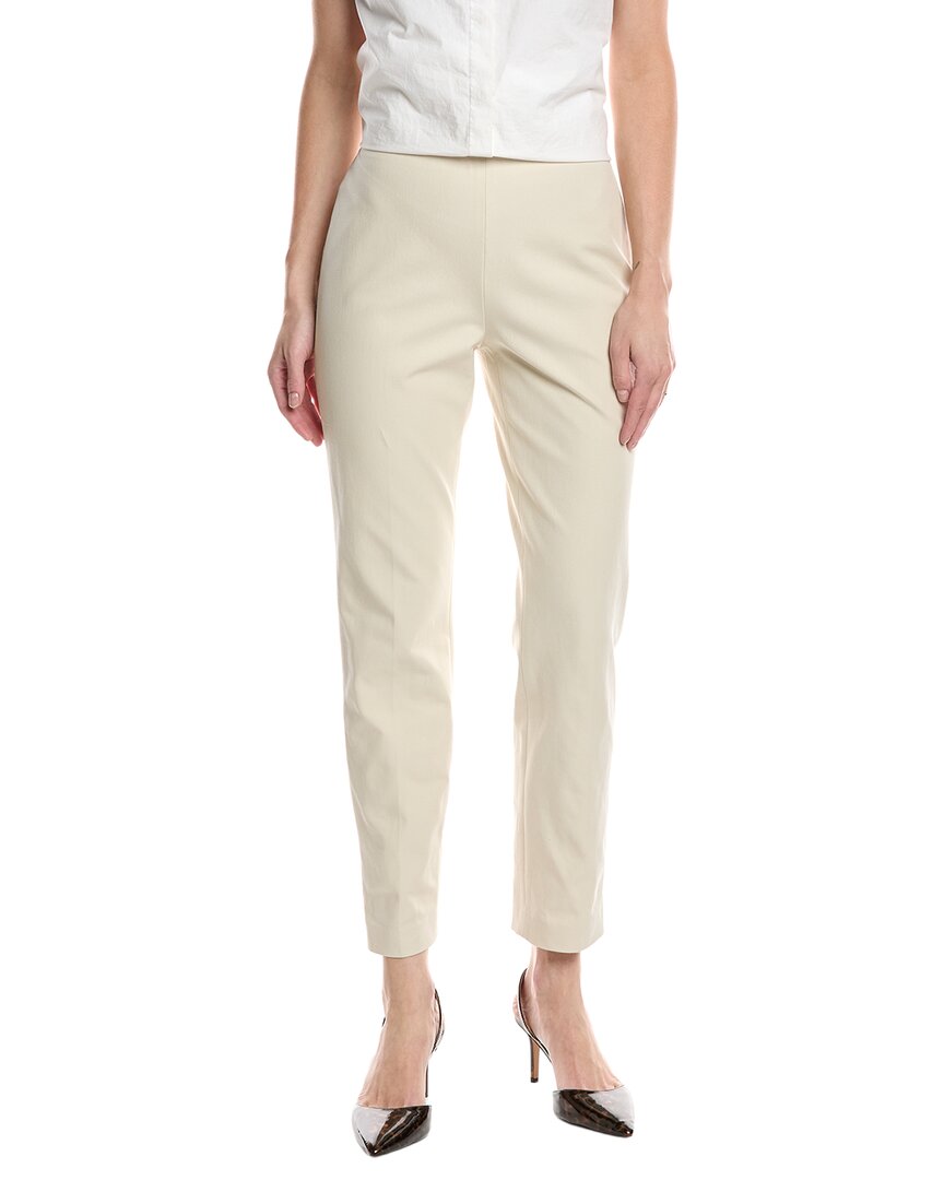 Lafayette 148 New York Stanton Ankle Pant In Neutral