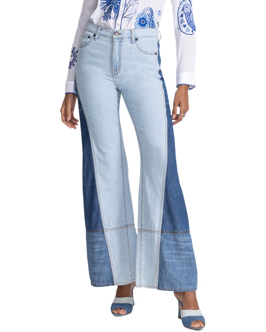 Johnny Was Peirced Straight Flare Jean In Blue In Blue