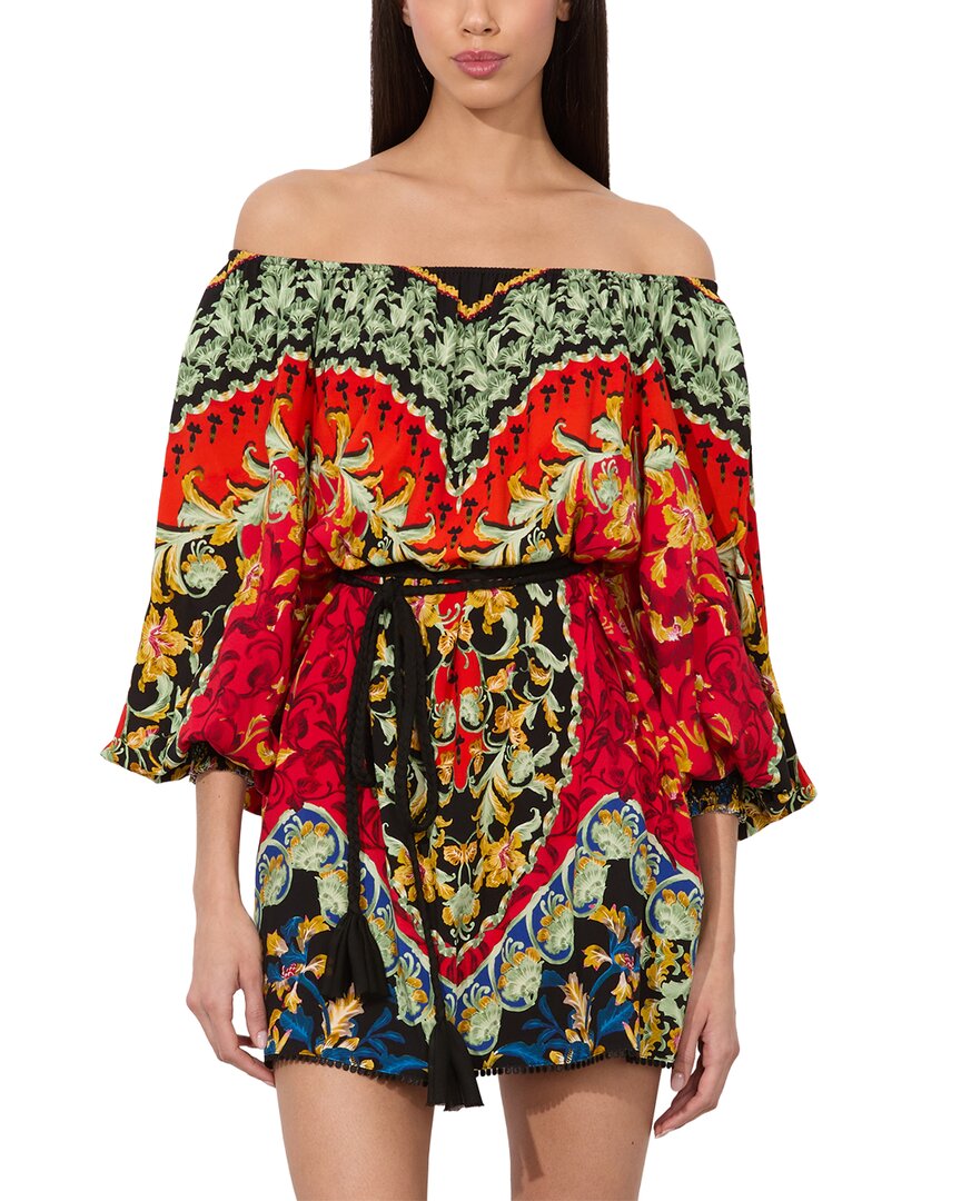 Alice And Olivia Alice + Olivia Artemis Dress In Red