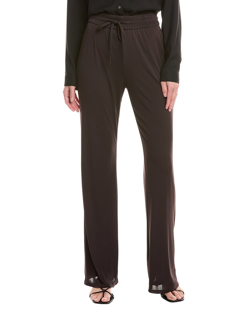 Rebecca Taylor Mesh Pull-on Pant In Brown