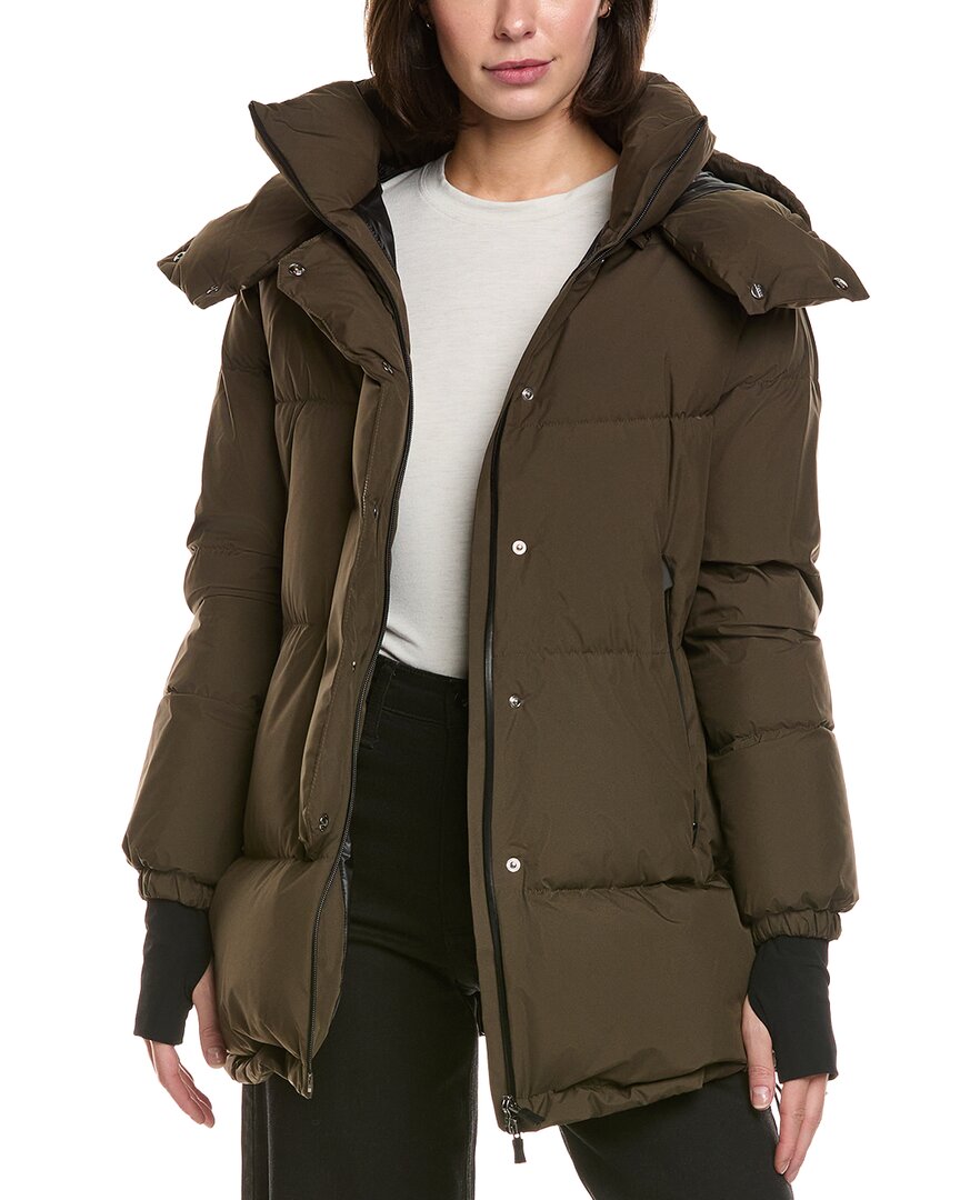 Herno Puffer Down Coat In Green