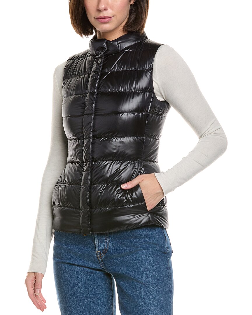 Herno Puffer Down Vest In Black
