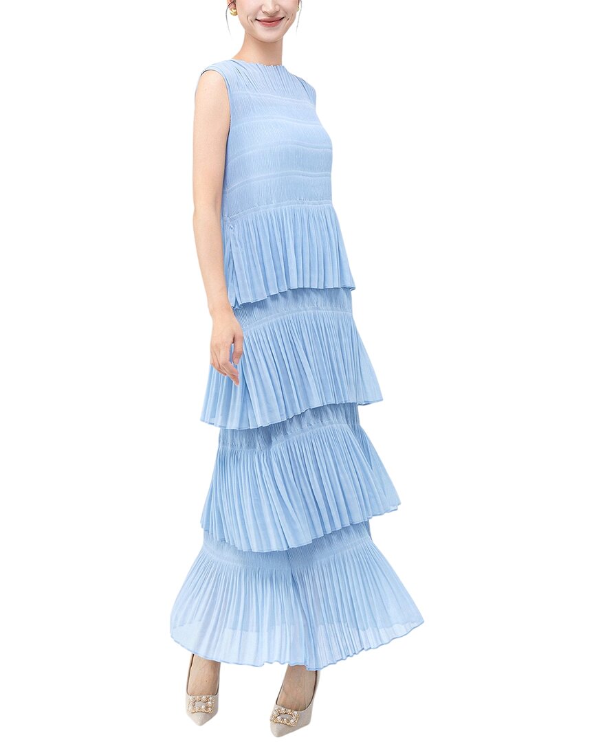 Linda Charm Maxi Dress In Blue