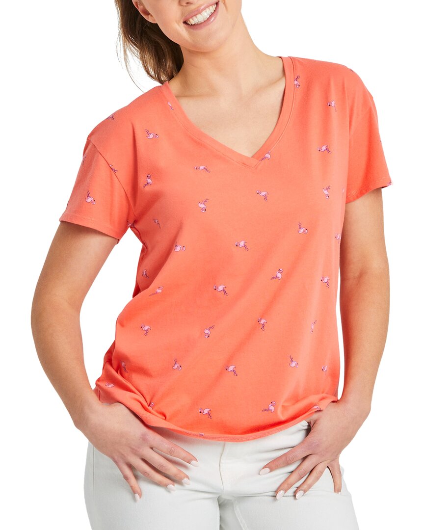 Life Is Good ® Crusher Lite V-neck T-shirt In Multi