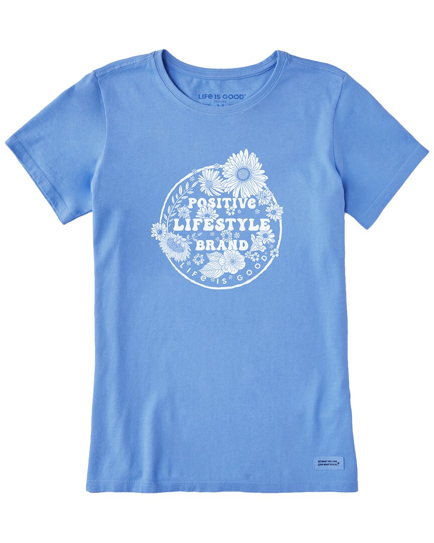 Life Is Good ® Crusher T-shirt In Blue