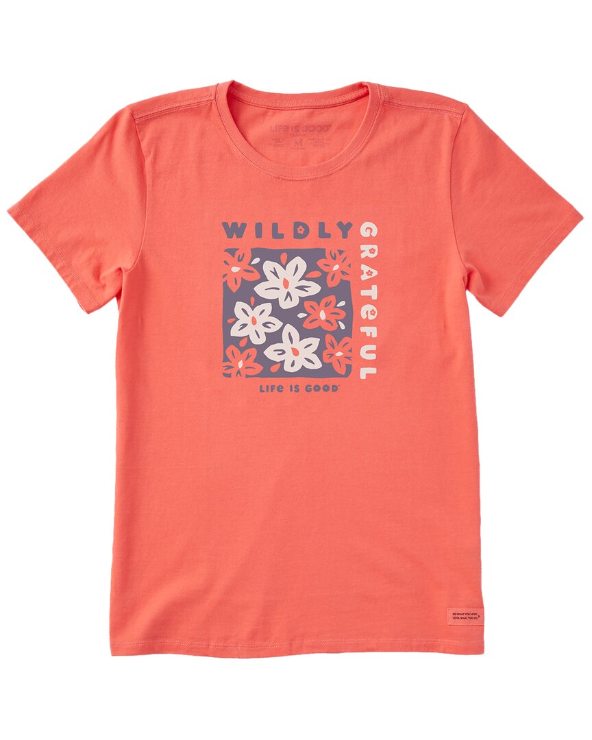 Life Is Good ® Crusher Lite T-shirt In Red