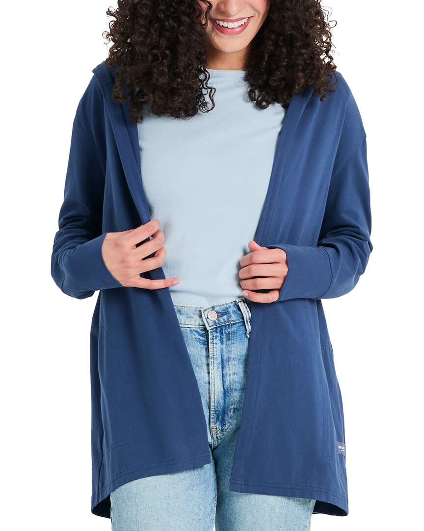 Life Is Good ® Crusher Flex Cardigan In Blue