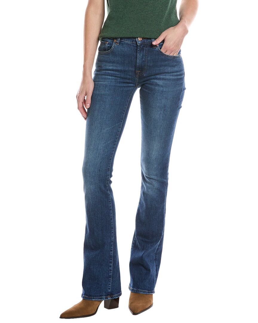 7 For All Mankind Slim Illusion Kimmie Highline Bootcut Jean In Blue