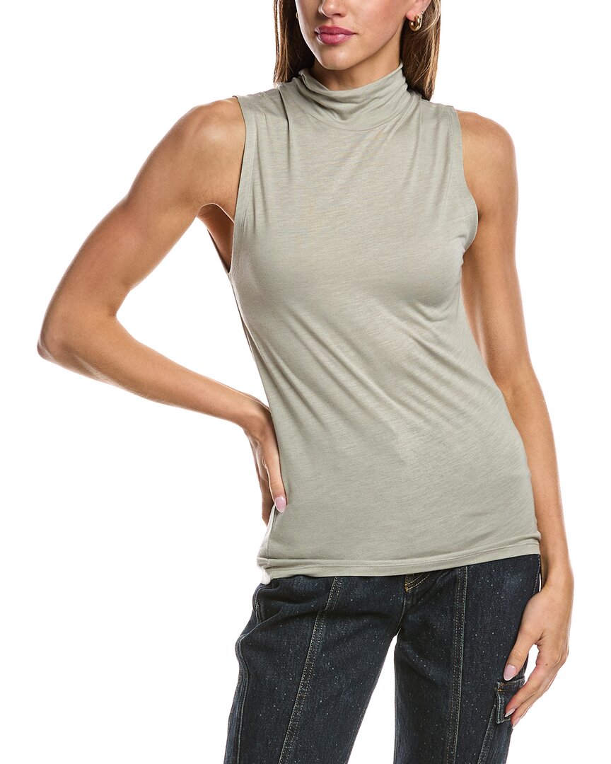 Iro Ekhi Silk-blend Tank In Gray