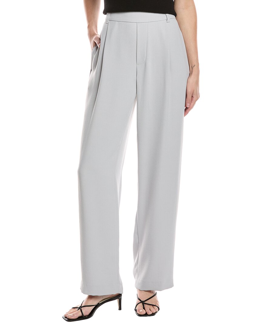 Vince Straight Pull-on Pant In Gray