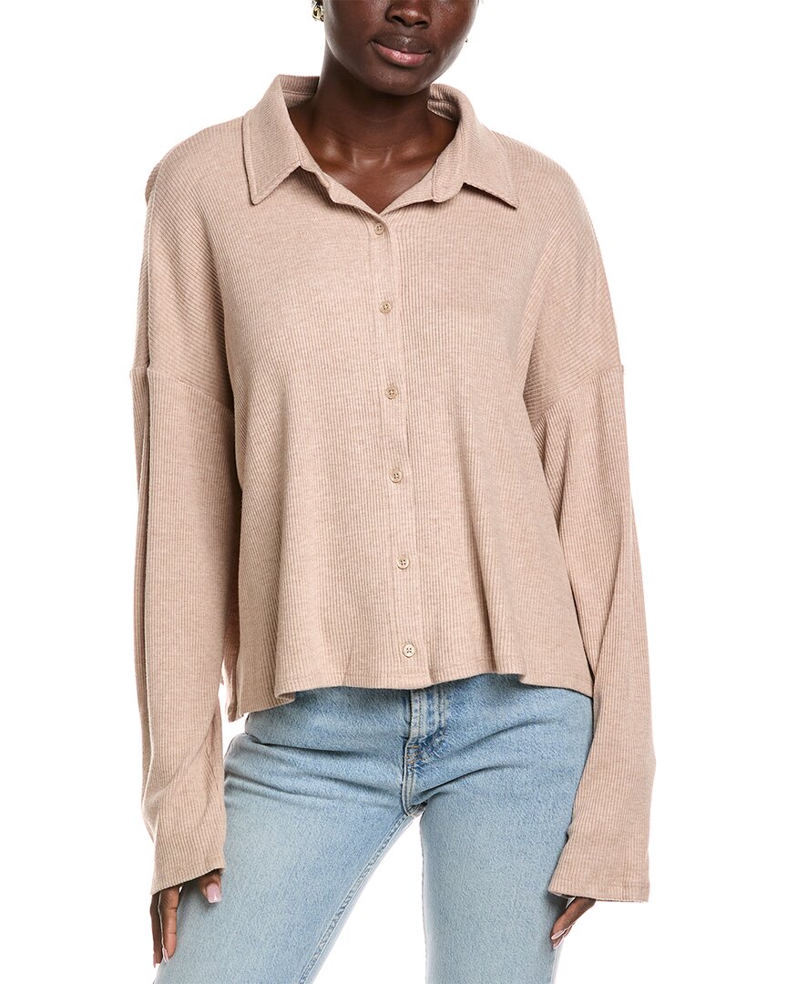Chaser Knit Fenna Shirt In Multi