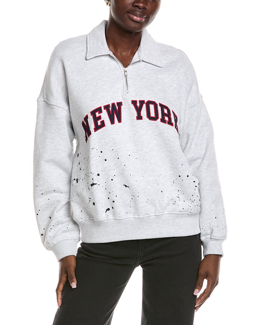 Chaser French Terry Sweatshirt In White