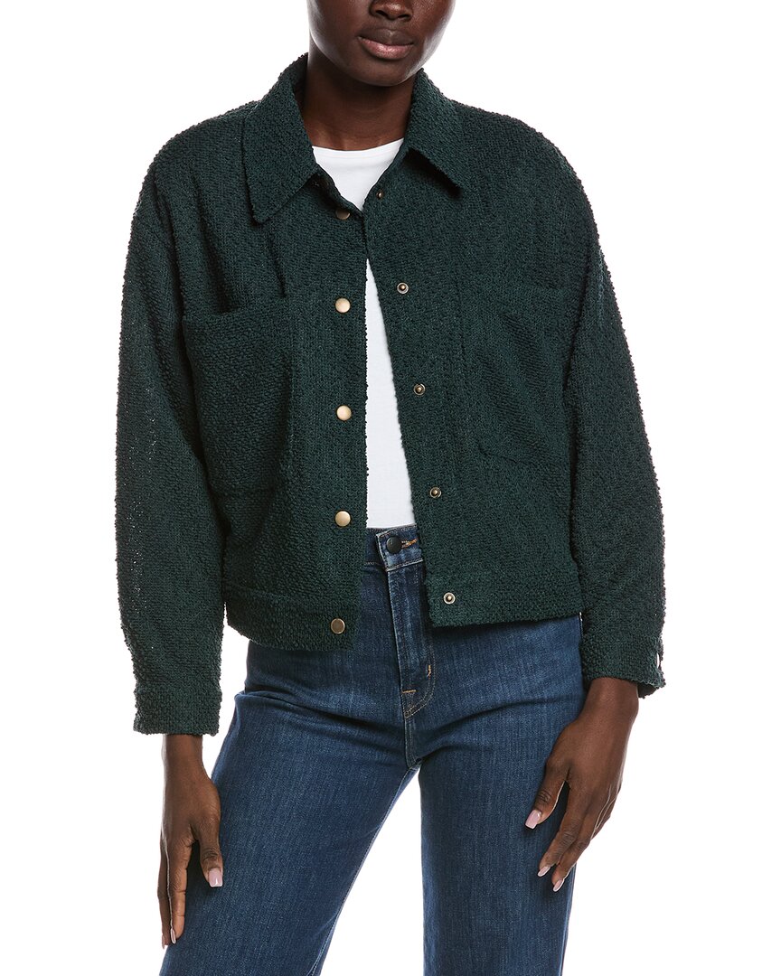 Vince Camuto Wide Sleeve Cropped Jacket In Black