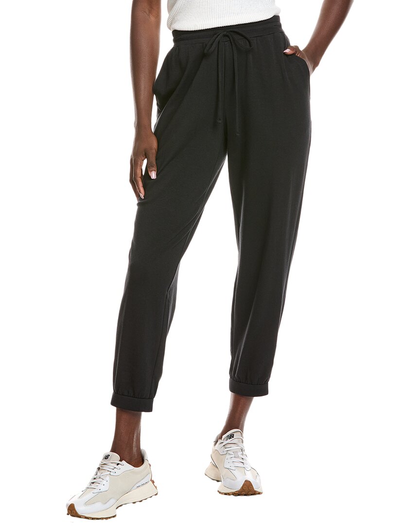 Eileen Fisher Ankle Track Pant In Black
