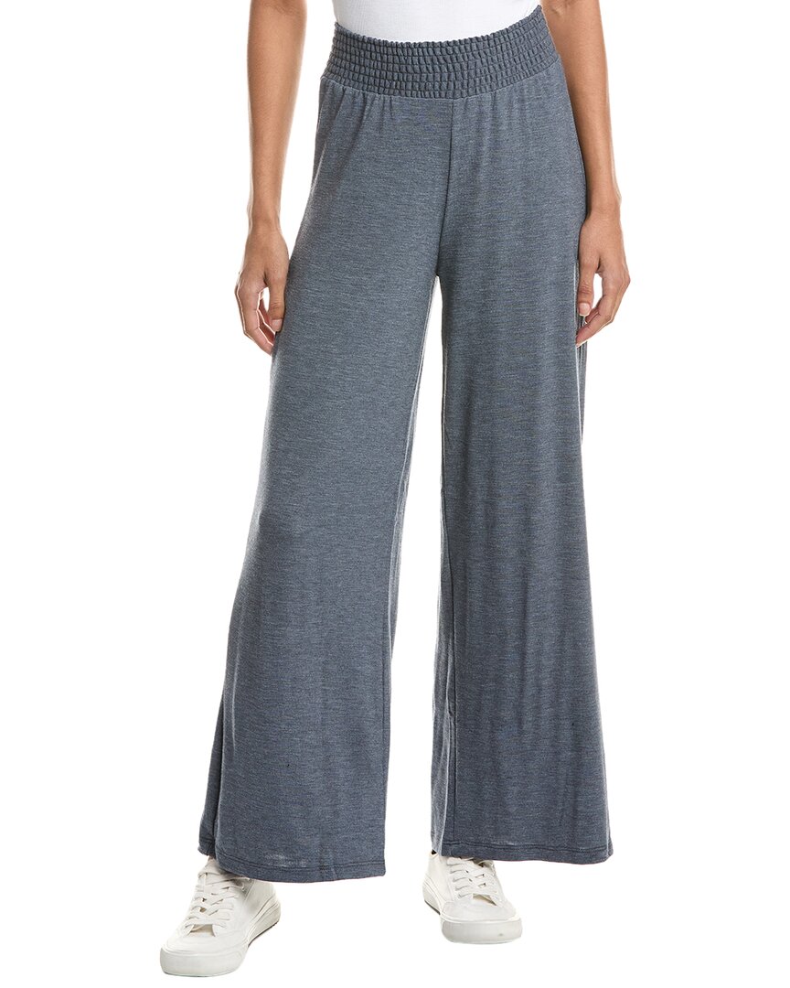 Michael Stars Ozzie Wide Leg Pant In Blue