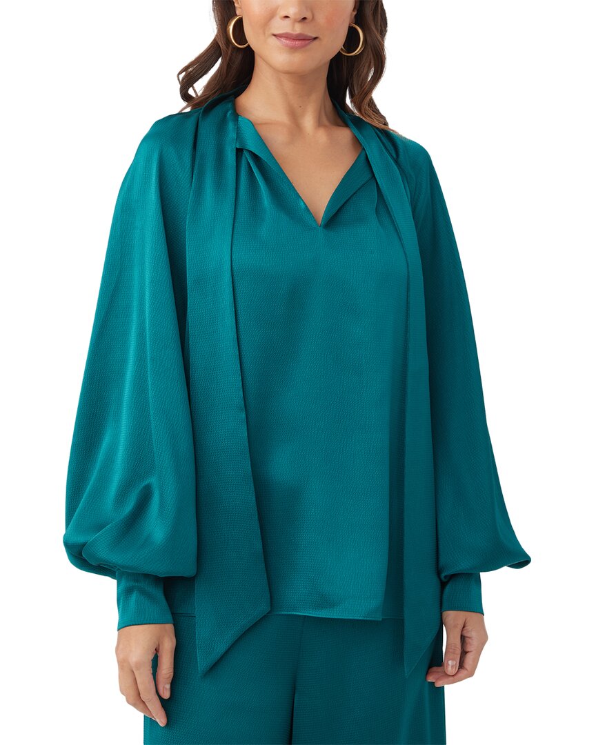 Trina Turk Daisha Top In Blue