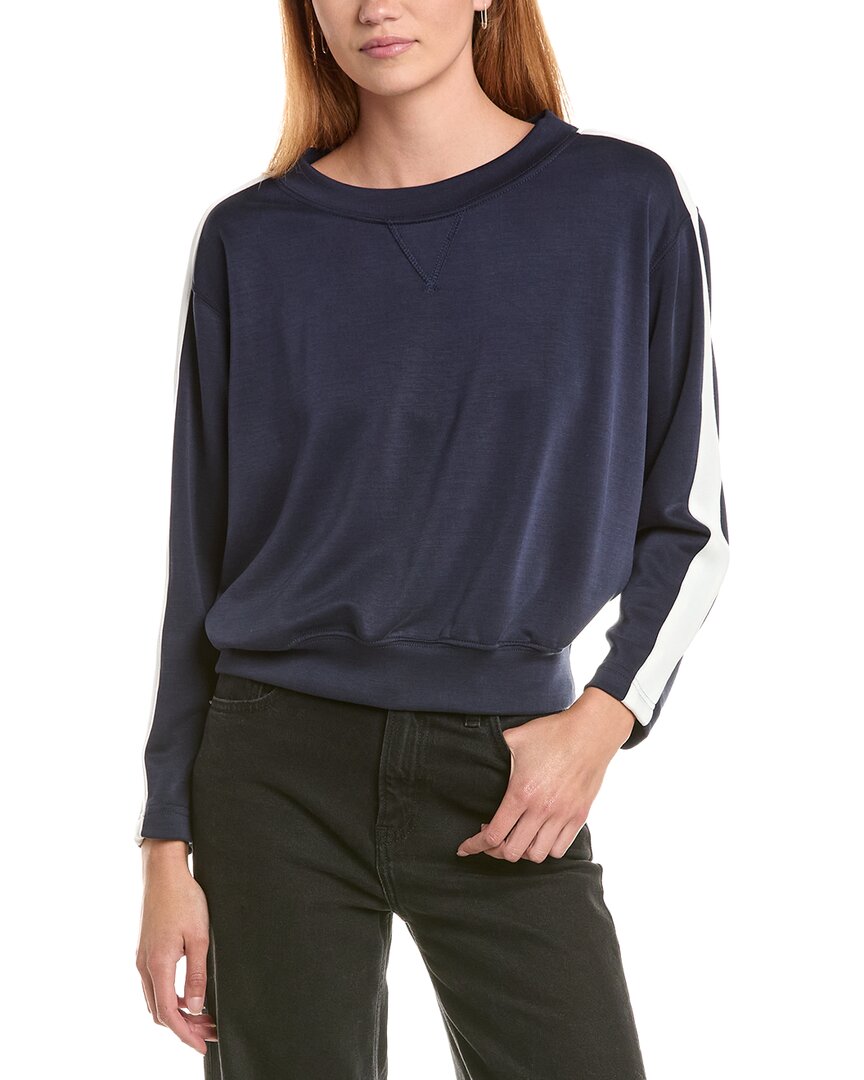 Ariella Scuba Sweatshirt In Blue