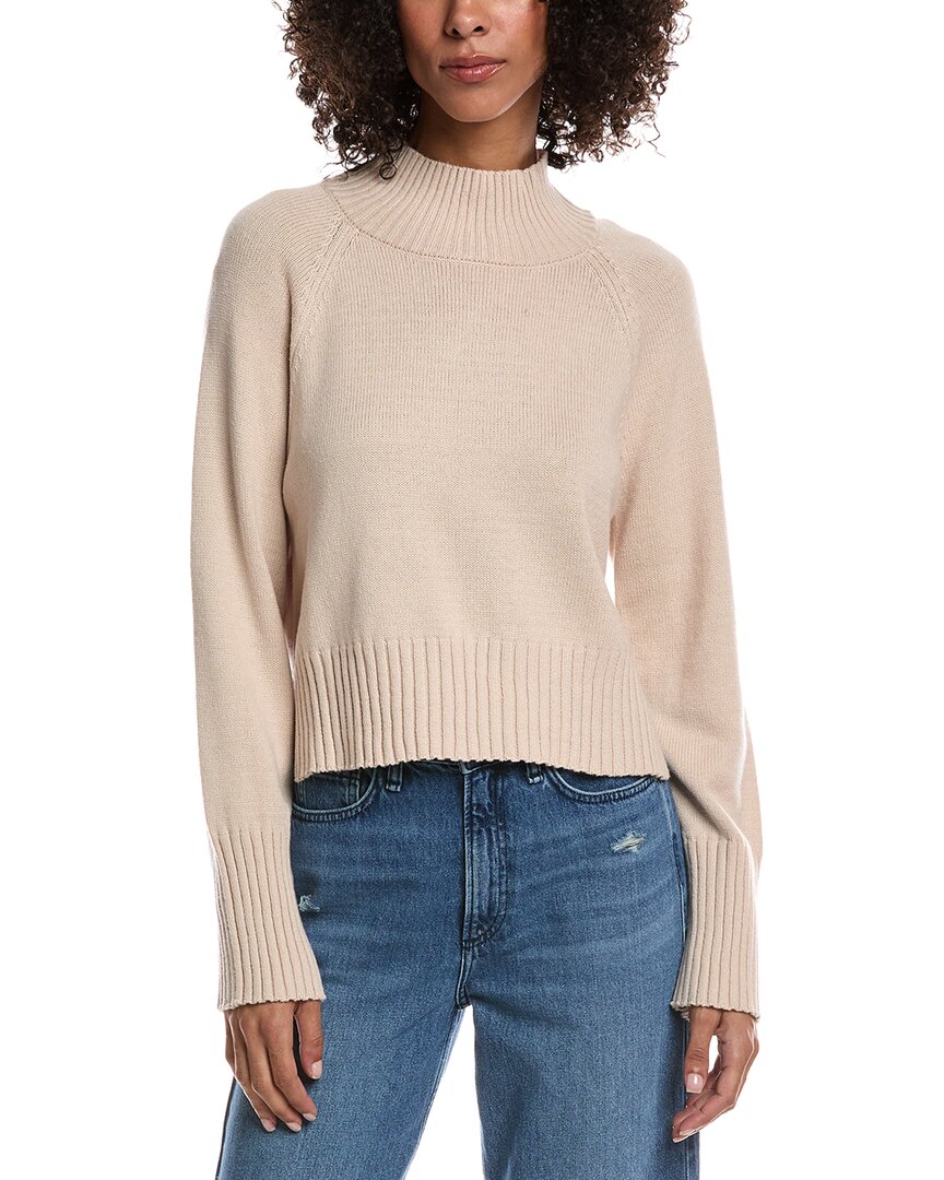 Luxe Always Mock Neck Sweater In Neutral