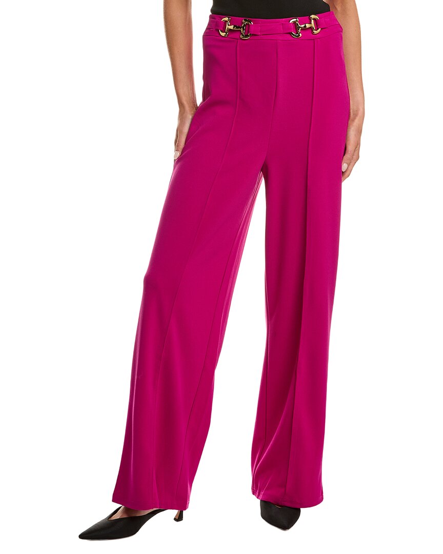 Luxe Always Horsebit Pant In Pink