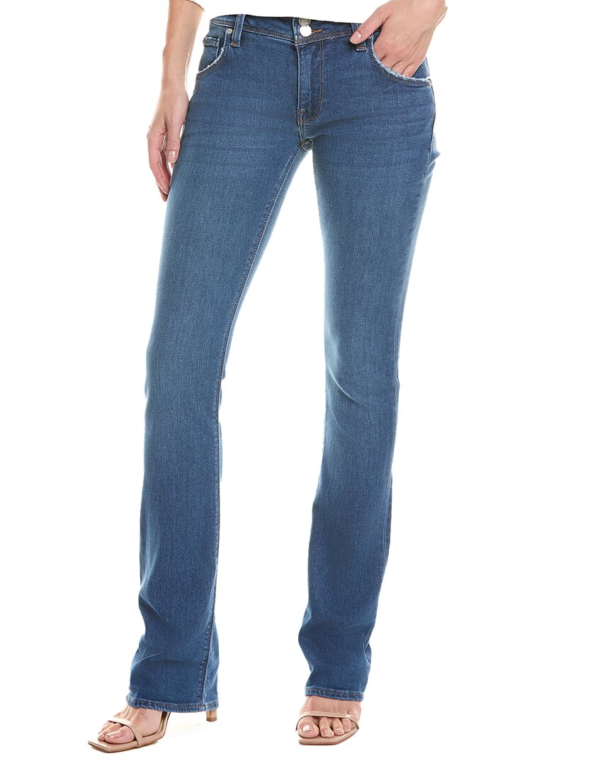 Hudson Jeans Beth Mid-rise Canyon Spring Baby Boot Jean In Blue