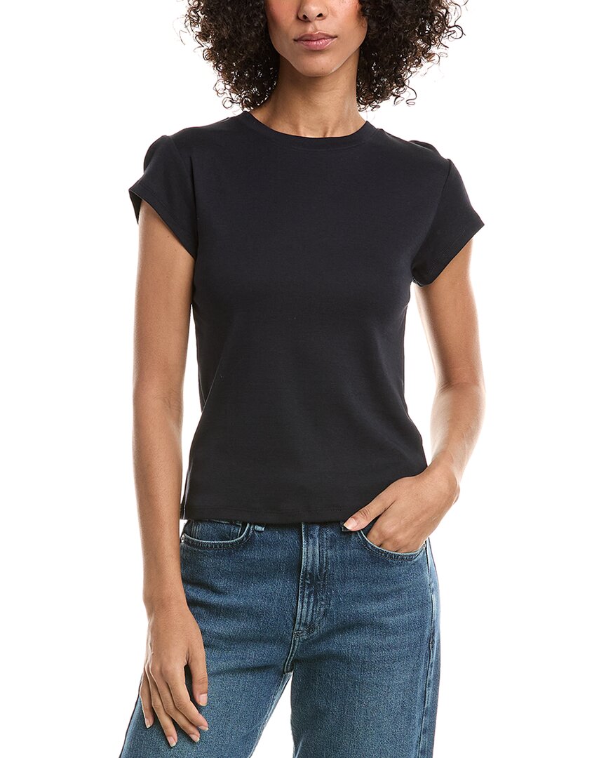 Splendid Faye Crewneck T-shirt In Blue