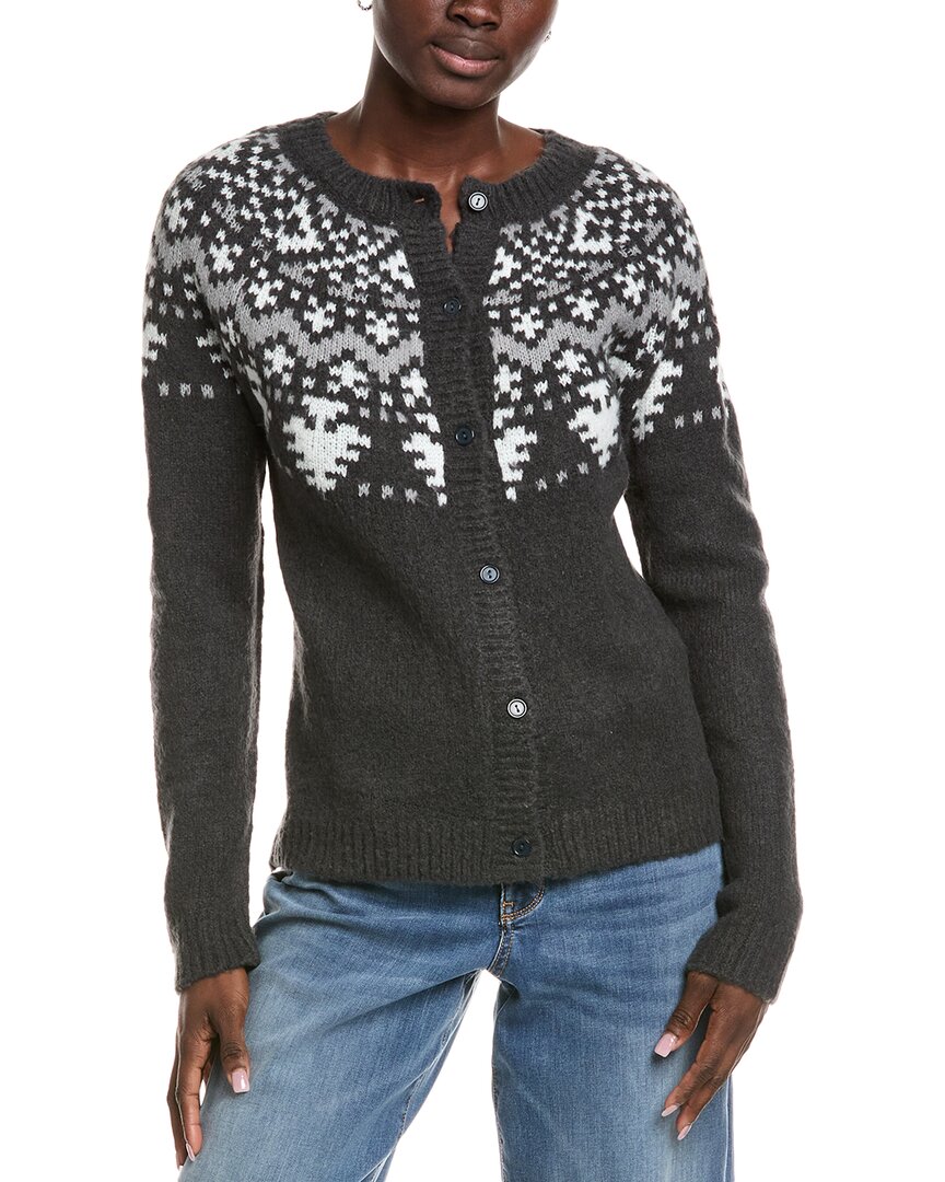 Nydj Fairisle Cardigan In Multi