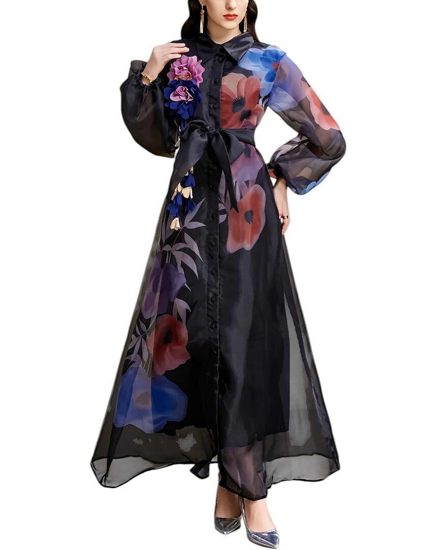 Elaine Maxi Dress In Black