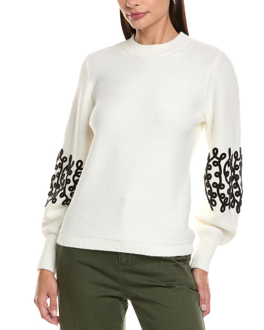 Tyler Boe Tyler Böe Soutache Sweater In White