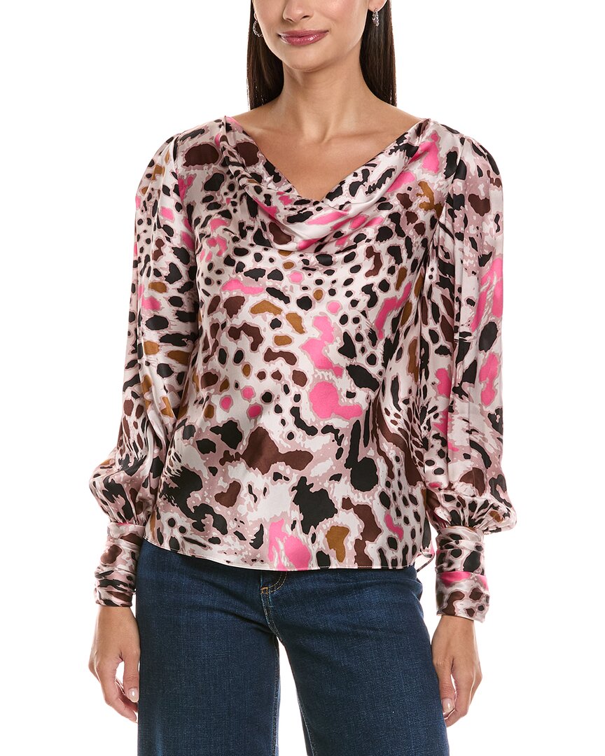Tyler Boe Tyler Böe Olivia Silk Top In Neutral