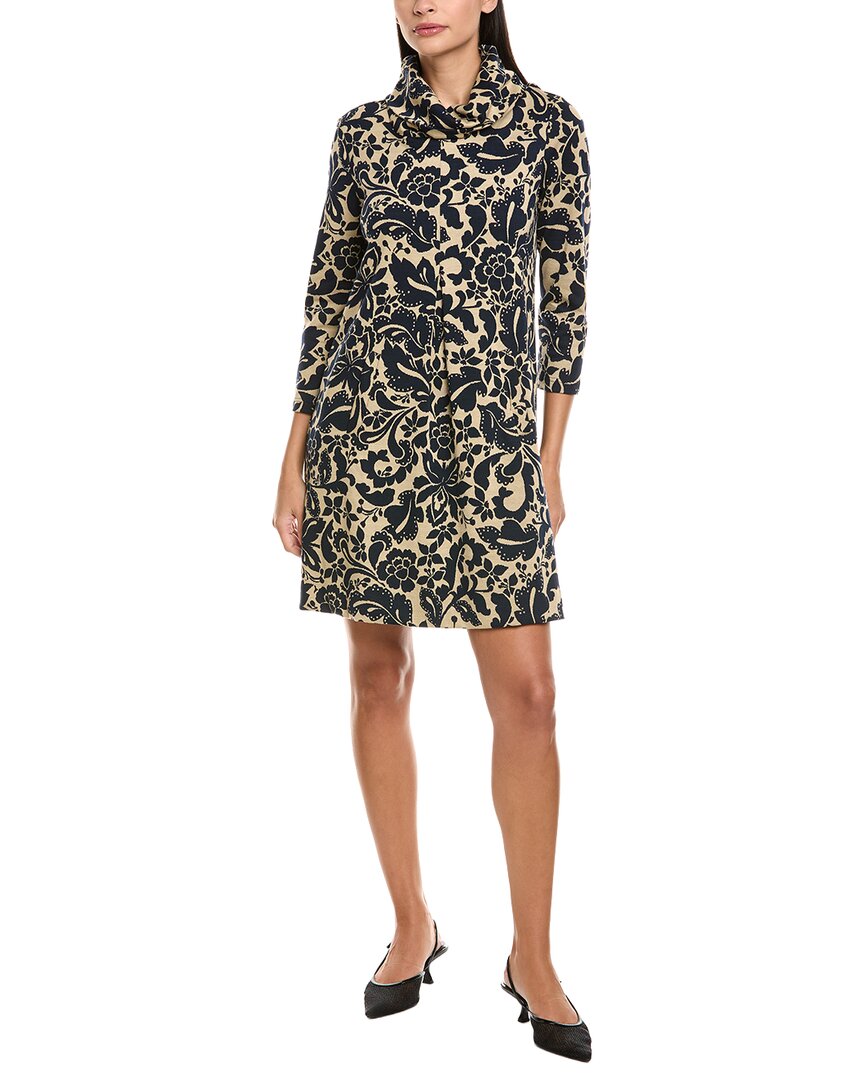 Tyler Boe Tyler Böe Kim Jacquard Mini Dress In Brown