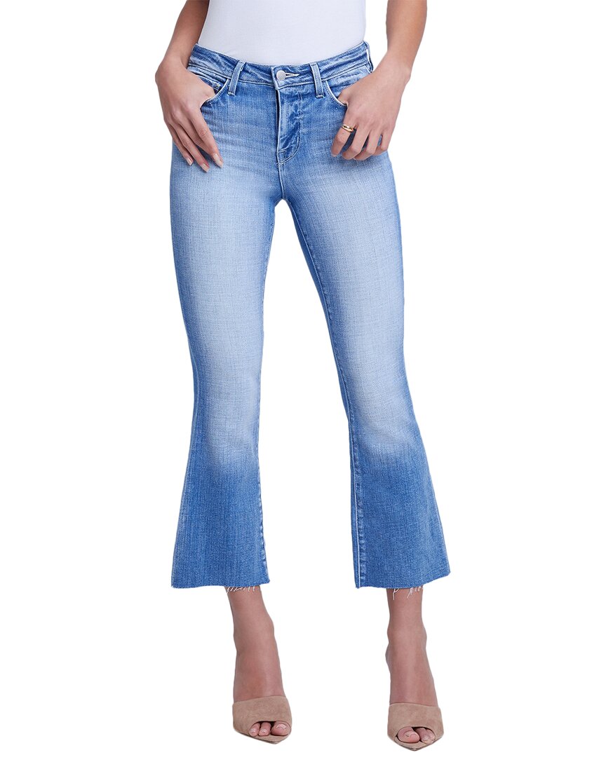 L'agence Kendra High Waist Crop Flare Jeans