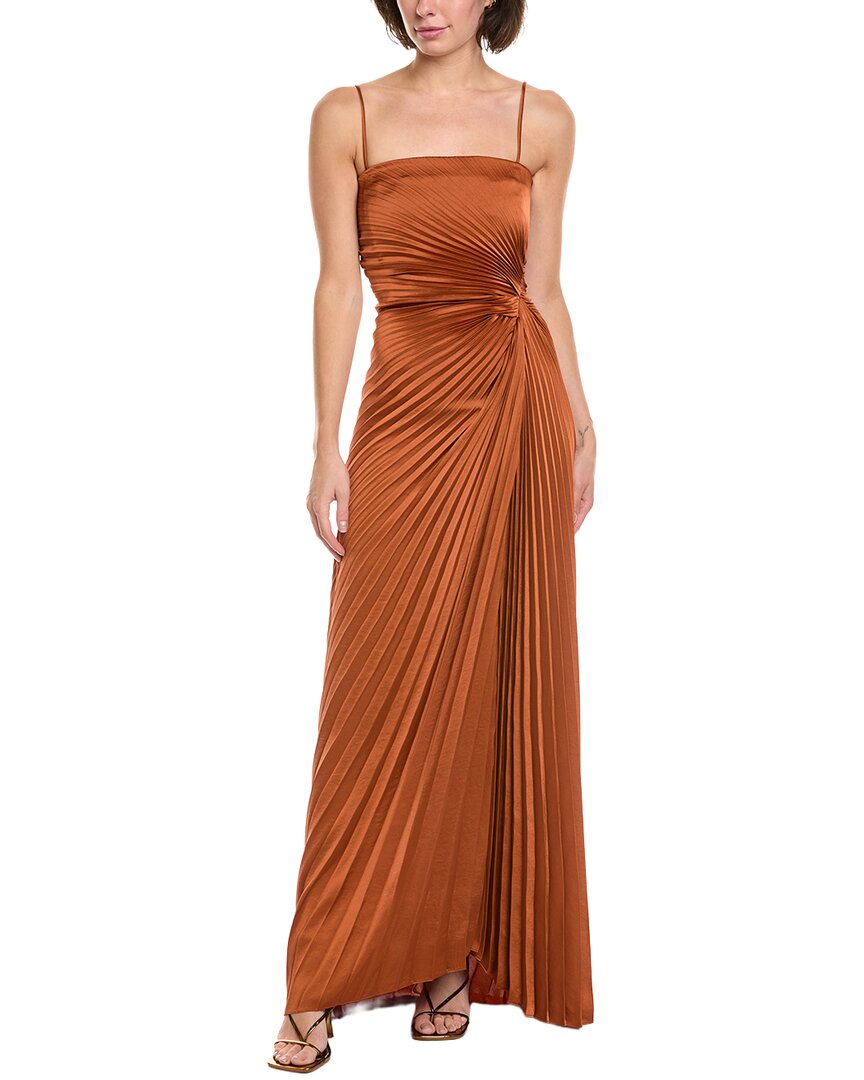 A.l.c . Layla Gown In Brown