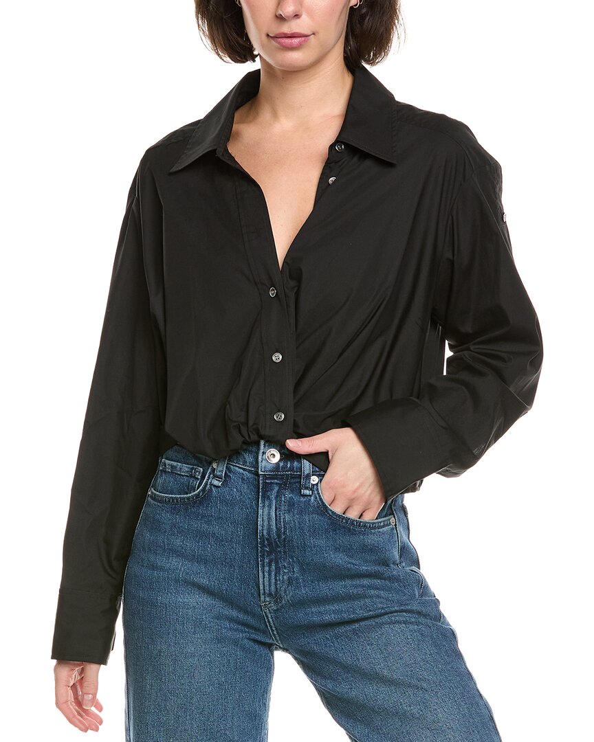 A.l.c . Leo Top In Black