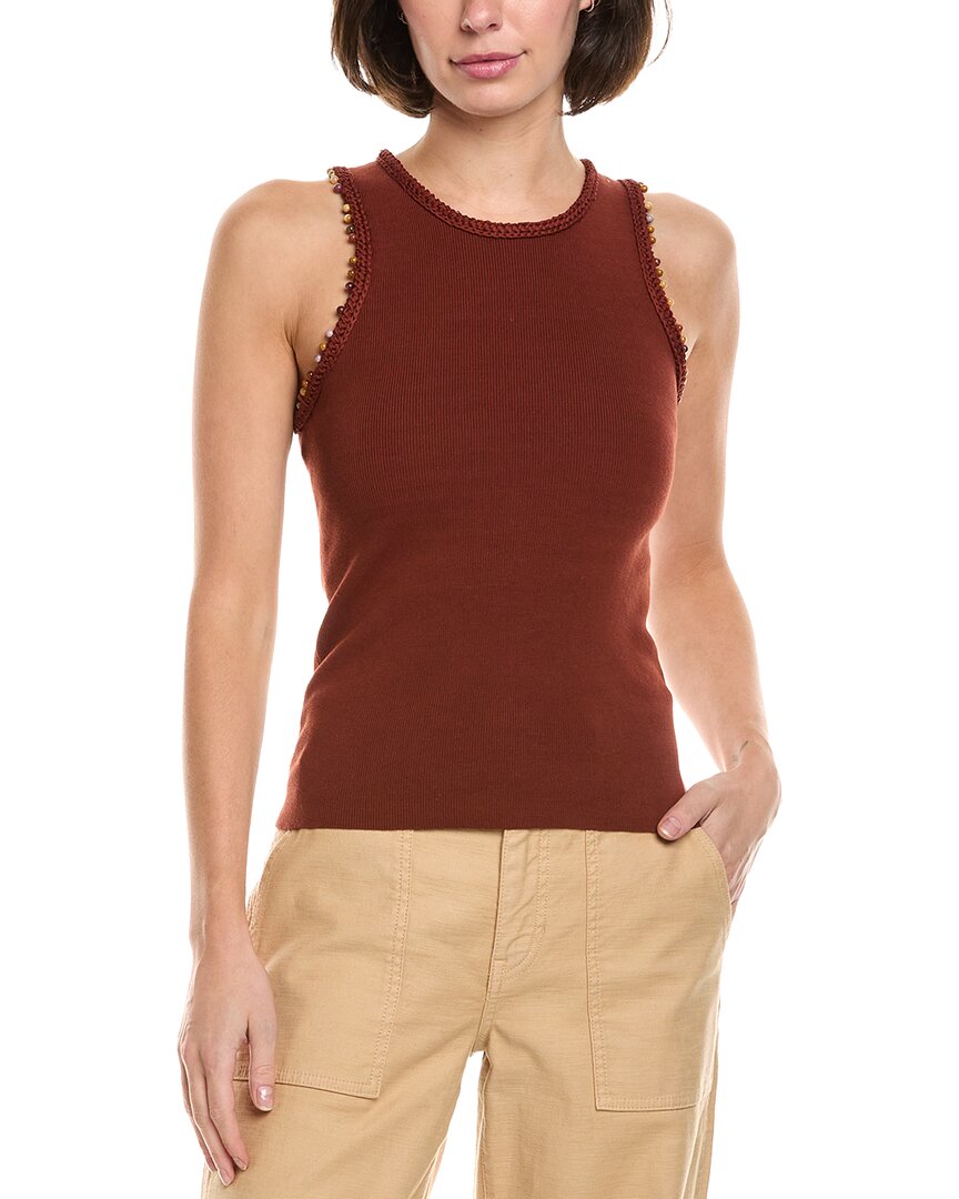 A.l.c . Nelly Tank In Brown