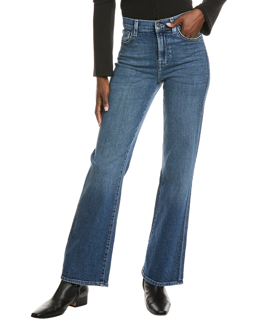 7 For All Mankind Alexa Glen Allen Straight Jean In Blue