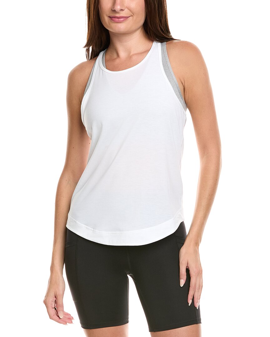 Sweaty Betty Breathe Easy Run Tank In White