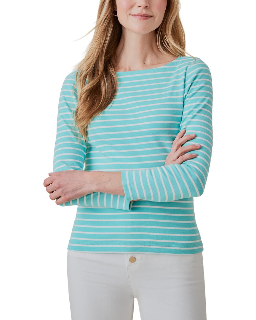 J.mclaughlin Goldie Top In Green
