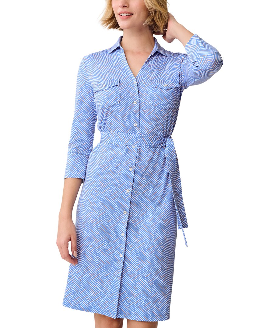 J.mclaughlin Brynn Dress In Blue