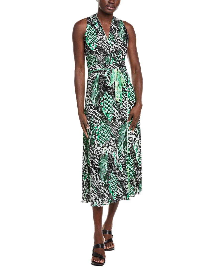 Diane Von Furstenberg Pia Midi Dress In Green