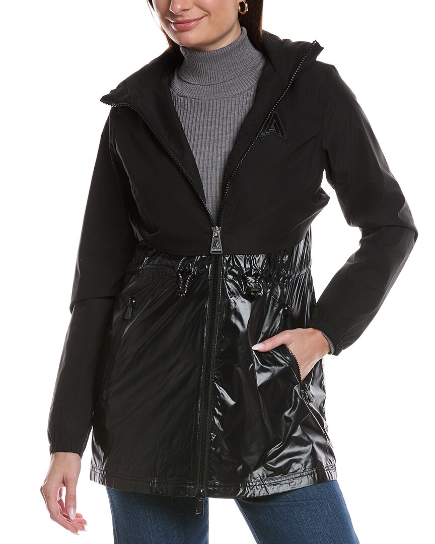 Alpenhaus Valmenier Windbreaker Jacket In Black