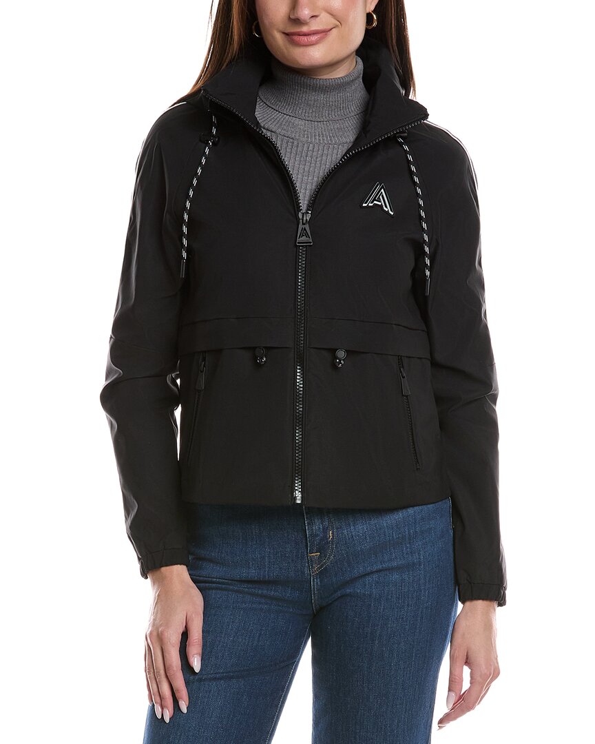 Alpenhaus Enneth Bomber Windbreaker In Black