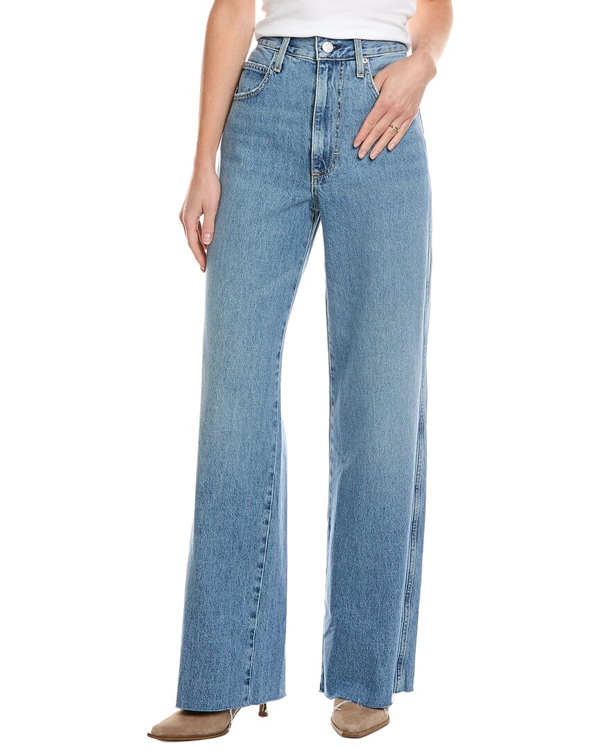 Amo Denim Amo Frida Main Squeez Wide Leg Jean In Blue