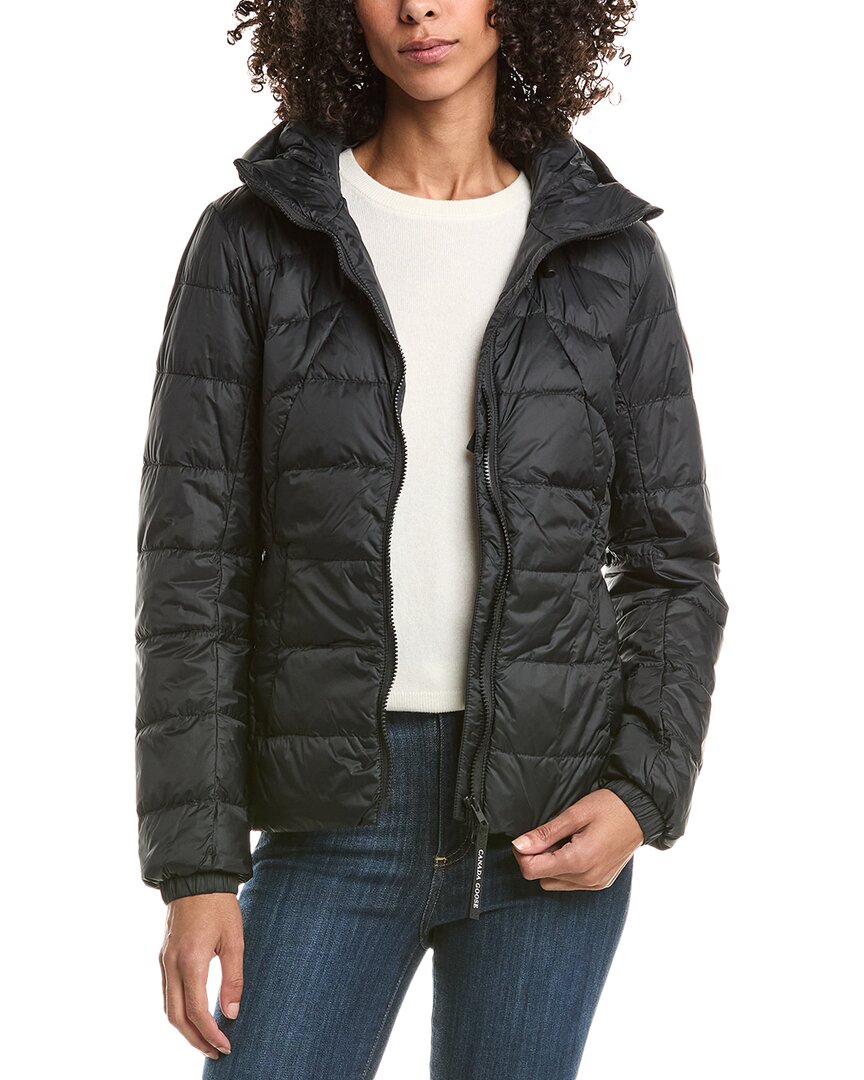 Canada Goose Abbott Hoodie In Black