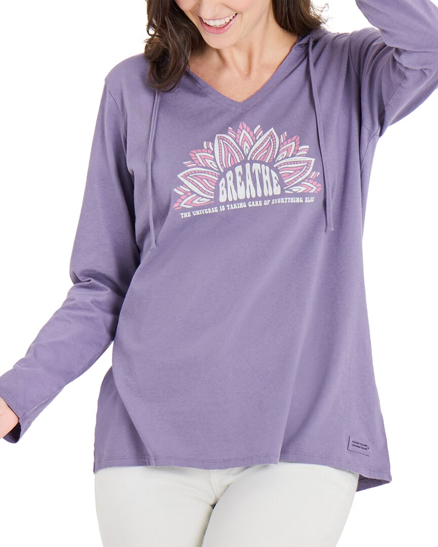 Life Is Good ® Crusher T-shirt In Purple