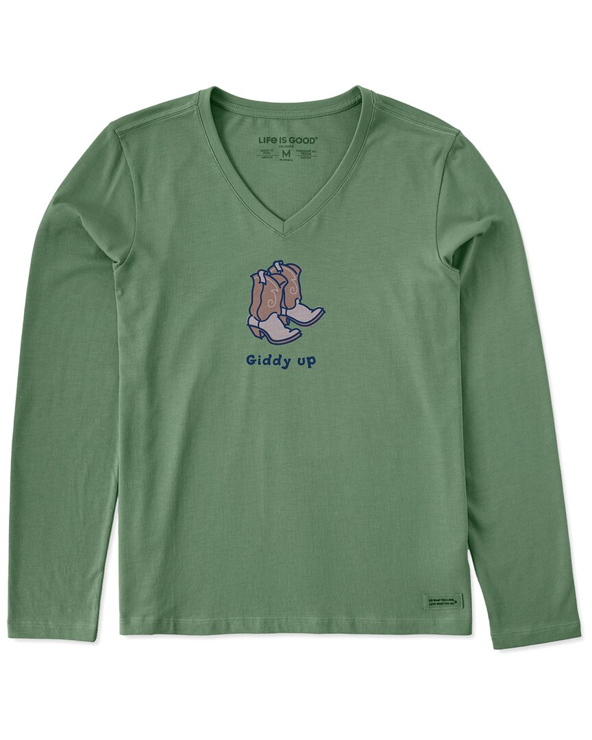 Life Is Good ® Crusher T-shirt In Green