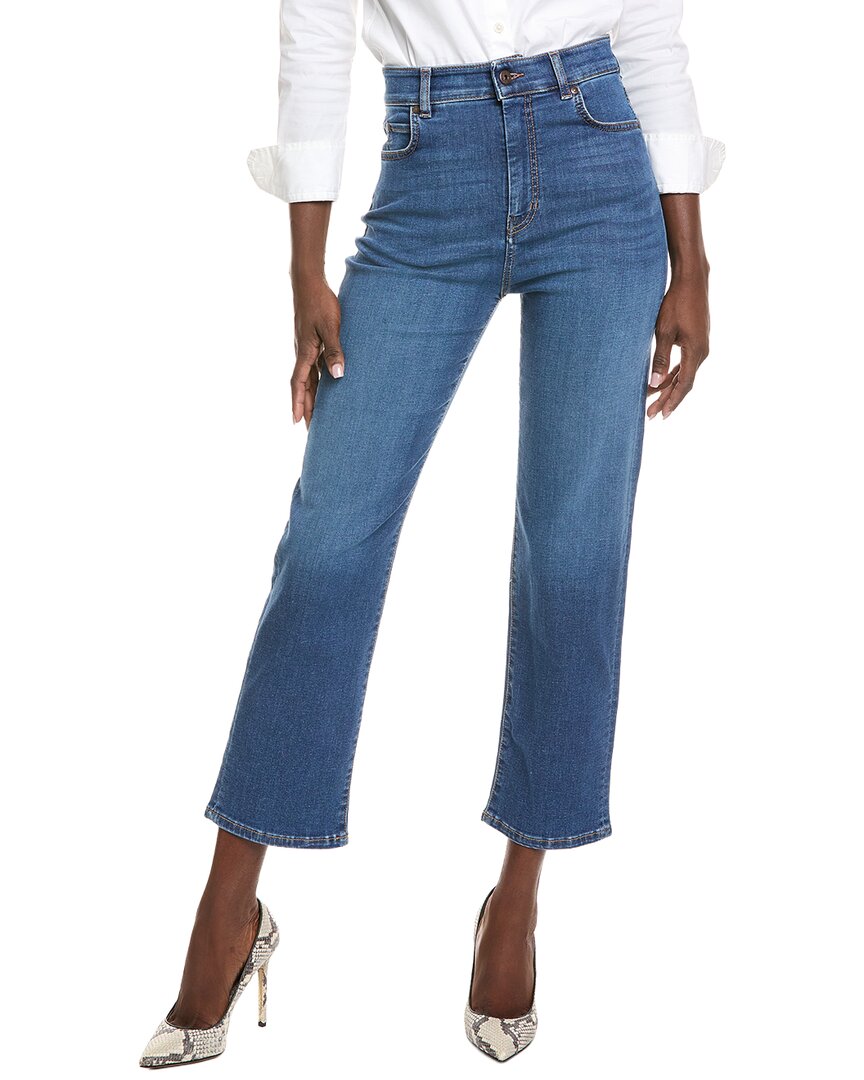Weekend Max Mara Cesy Denim Trouser In Blue