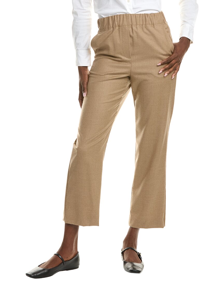 Weekend Max Mara Hateley Long Trouser In Neutral